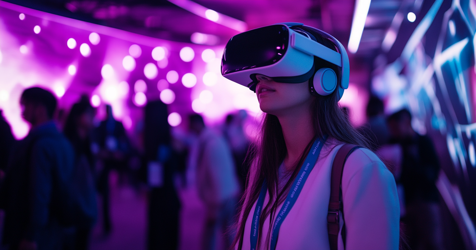 recgC1jgQ1g5BCrYf -  A future-forward event where AI and other advanced tech like AR are being used for seamless interaction at all touchpoints, from check-ins to immersive virtual reality sessions_