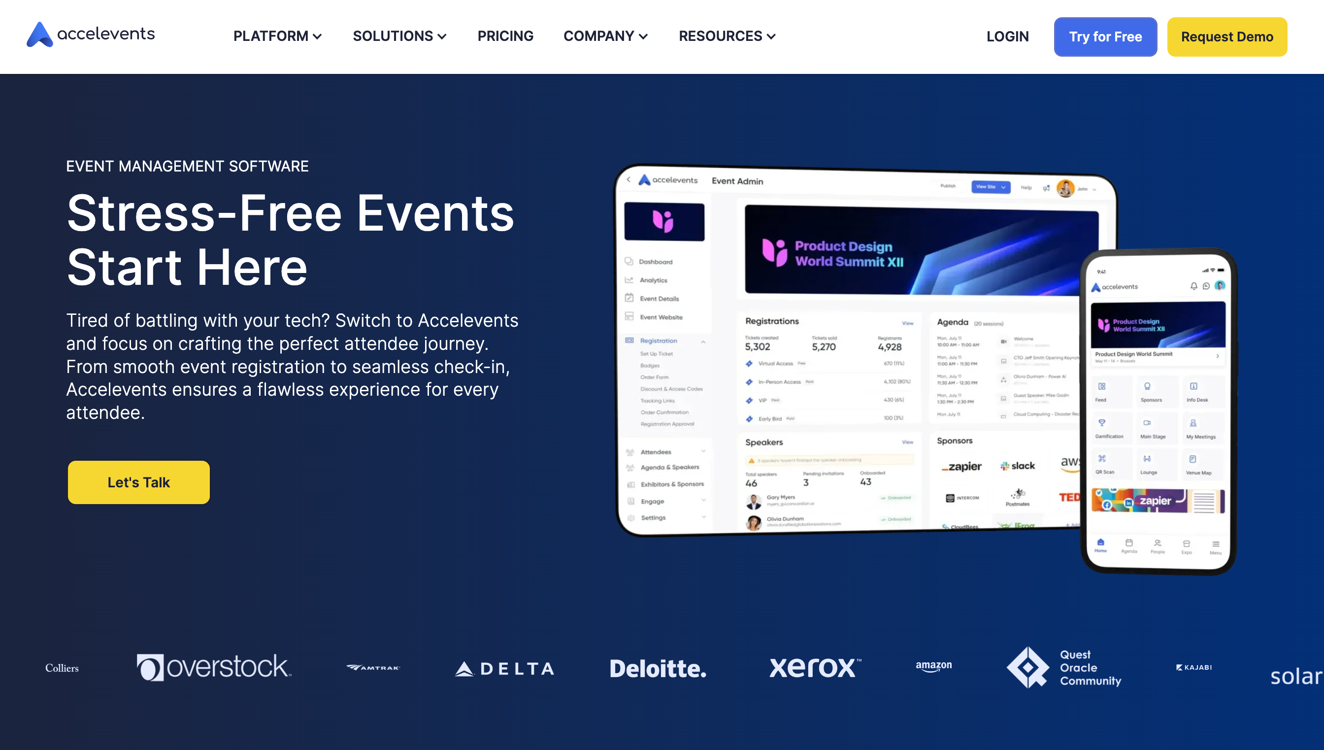 accelevents website