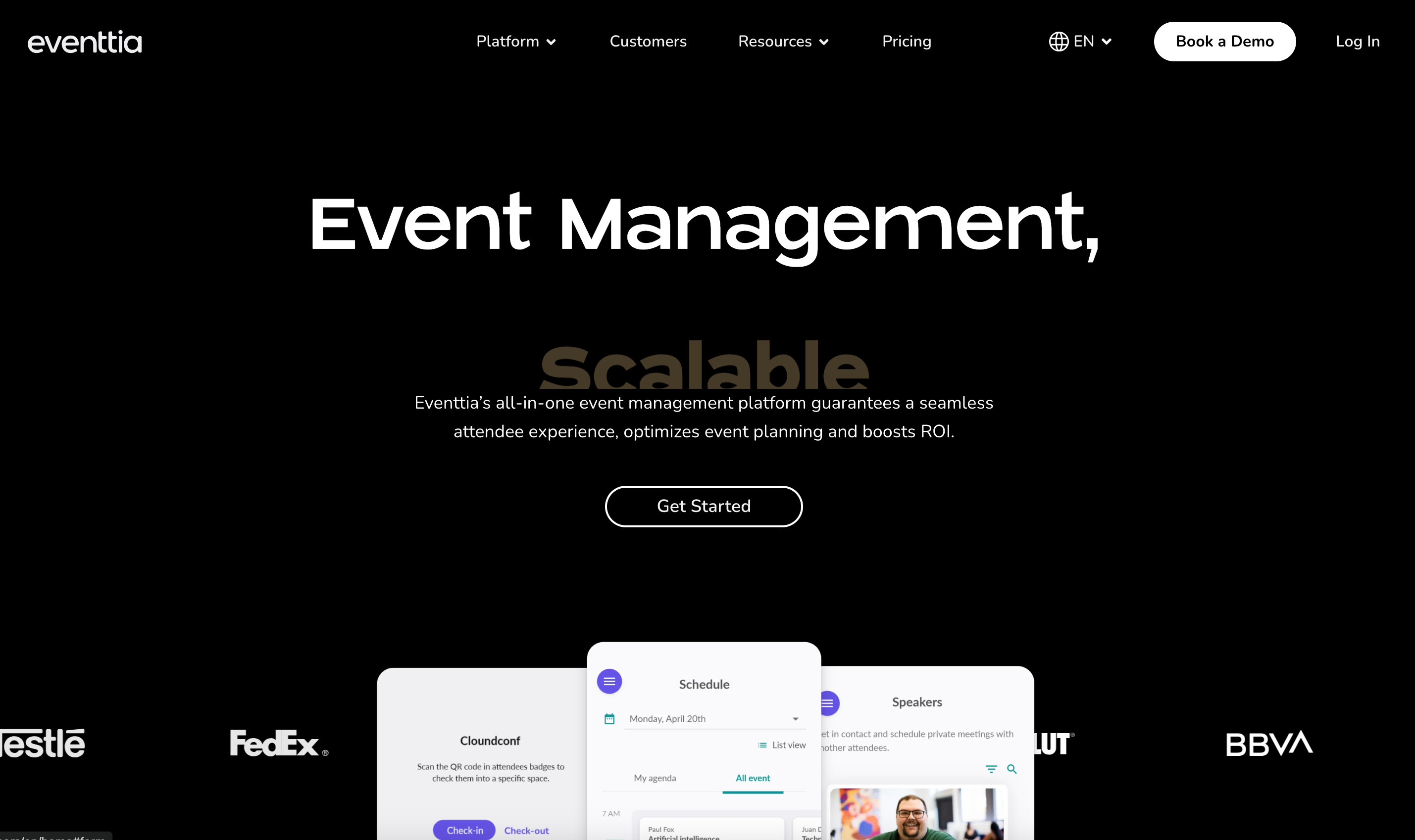 eventtia website