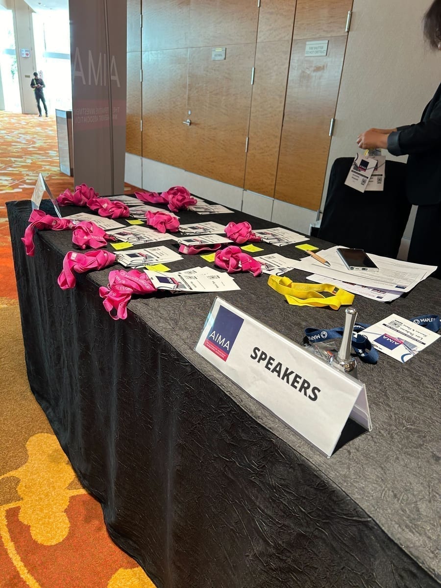 Registration desk