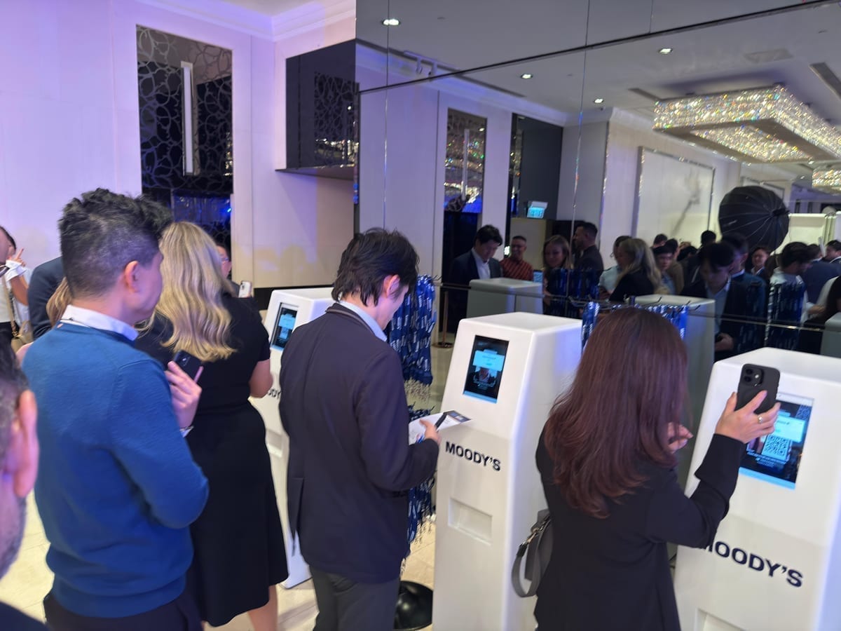 Moody's event attendees